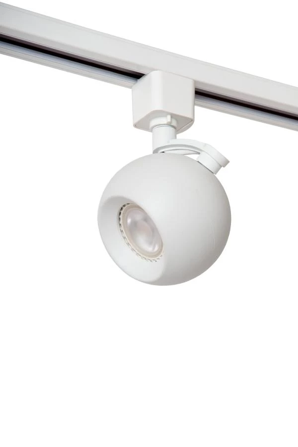 Lucide TRACK FAVORI Track spot - 1-circuit Track lighting system - 1xGU10 - White (Extension) - off